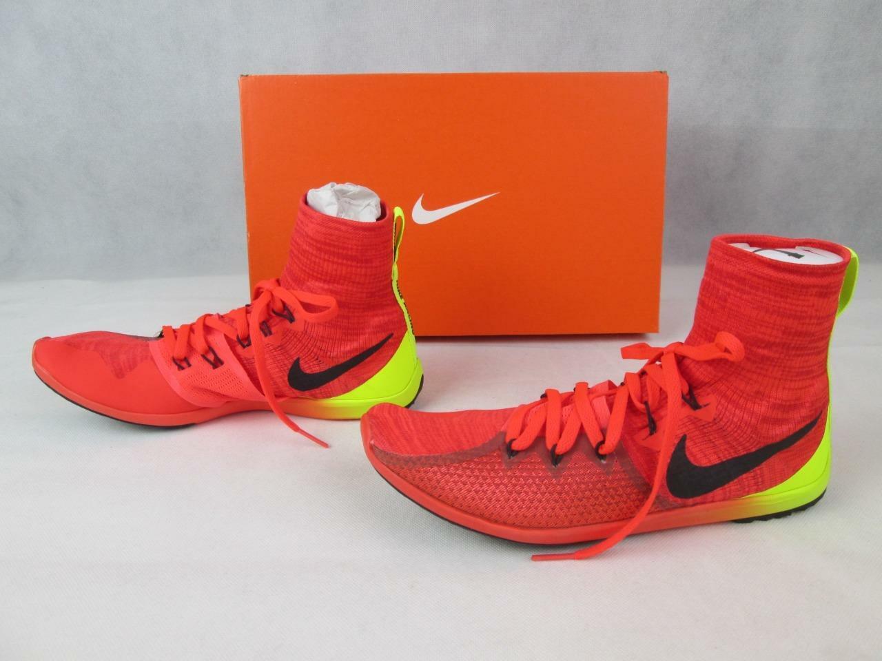 NIKE ZOOM VICTORY XC4 UNISEX RED/YELLOW TRACK/FIELD SPIKES RUNNING NEW | eBay