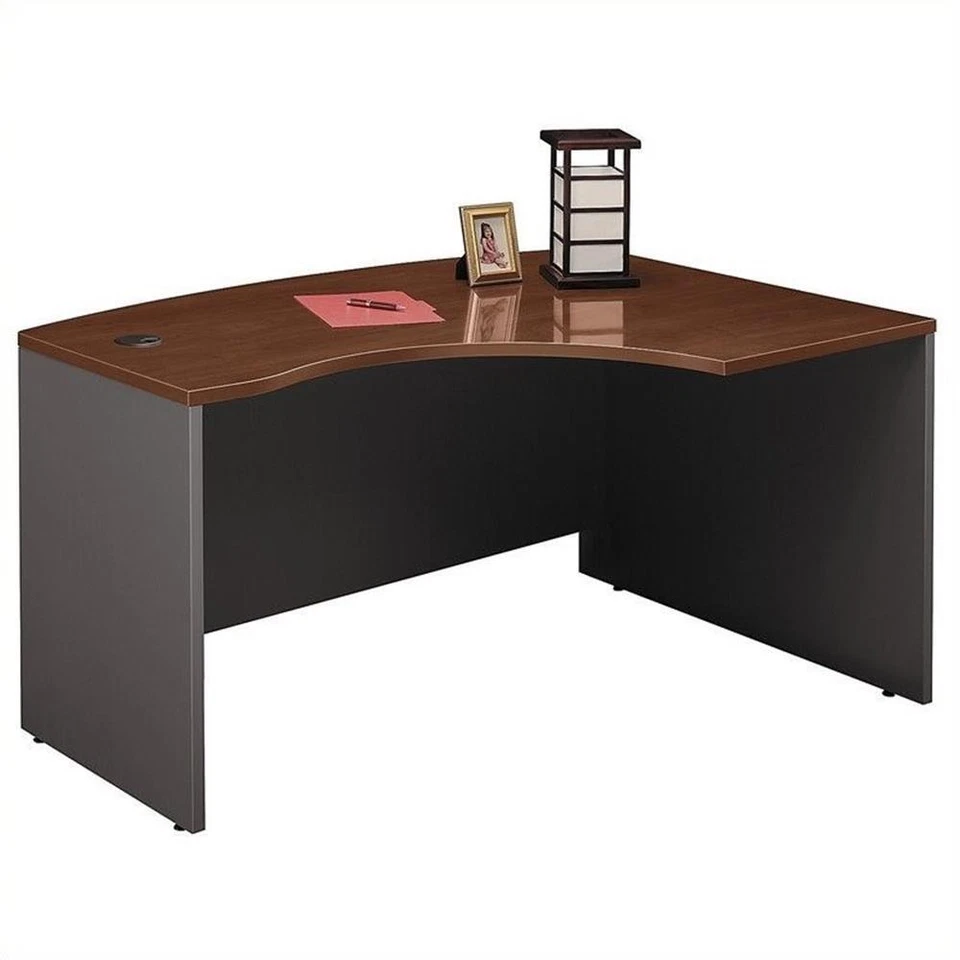 Scranton & Co 60 x 43 RH L Bow Desk in Hansen Cherry - Image 2 of 4