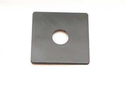 Speed Graphic Crown Herzschrittmacher 4x5 flache Objektivplatine alle Größen Copal Compur Ilex 