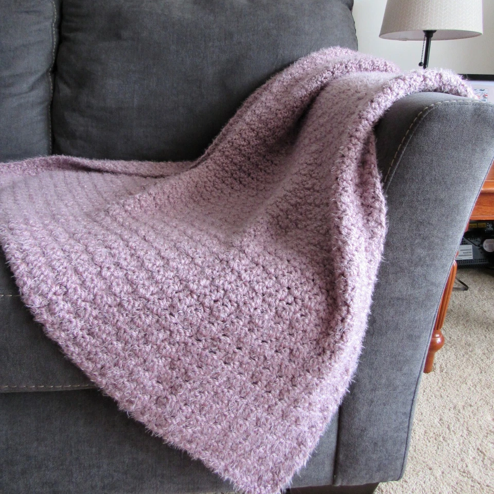 Coziness is a Mood Throw - Crochet Blanket Pattern - 10 Sizes Included - Image 2 of 4