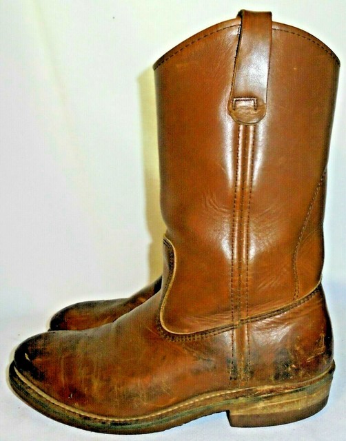 red wing wedge sole pull on