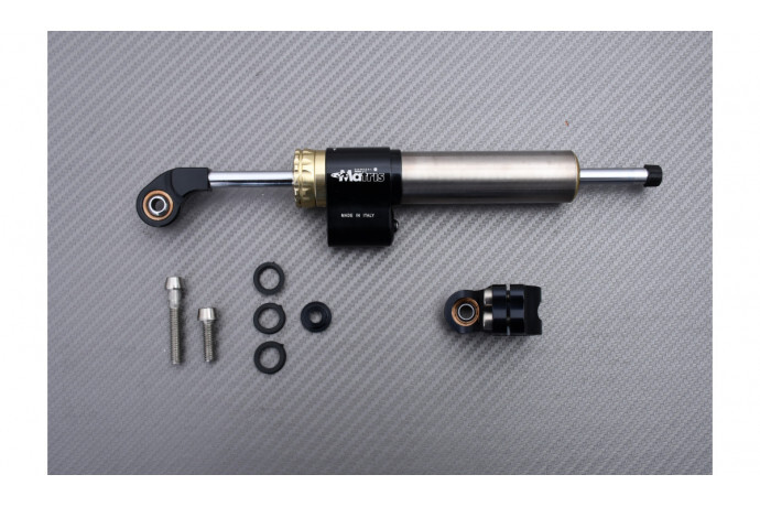 Kit Matris SDK amortisseur de direction en titane et carbone pour Ducati 749