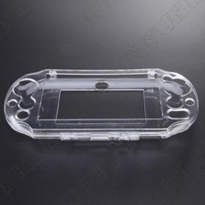 Transparent Clear Full Housing Case Shell With Screen Protector For PS VITA 2000