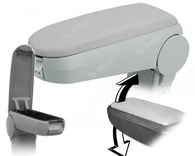 Für GOLF IV 4 Mittelarmlehne MAL Armlehne Armrest Armstütze Arm Lehne TEXTIL GRA
