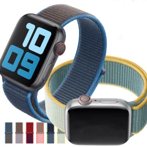 Apple Watch Nylon Sport Loop Band For Apple Watch Series 11 10 9 8 7 6 SE Ultra