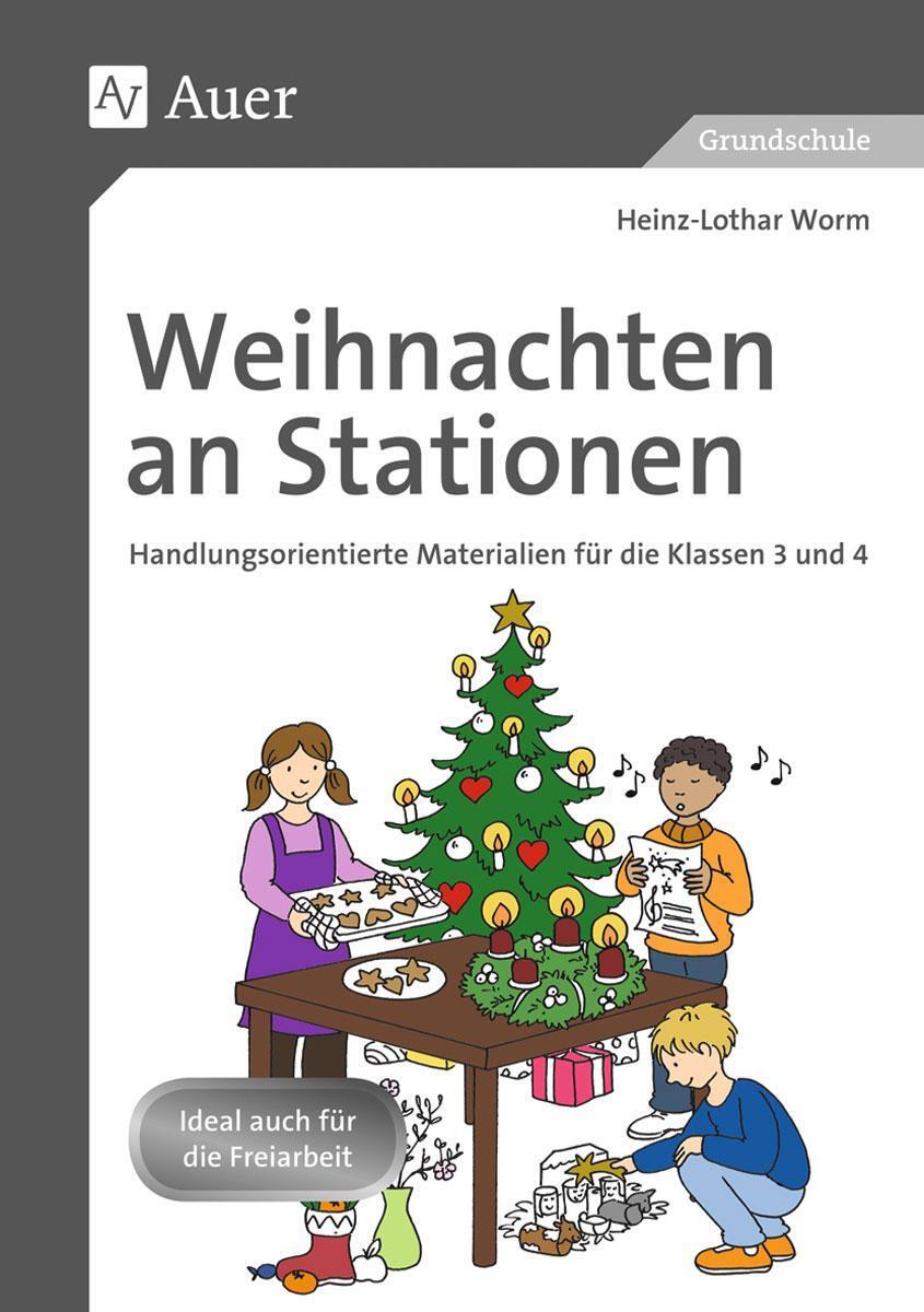 Thumbnail - Weihnachten An Stationen 3-4, Heinz-lothar Worm