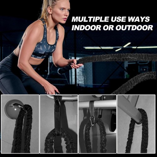 Battle Rope Battle Ropes for Exercise Workout Rope Exercise Rope Battle Ropes fo - Picture 7 of 11