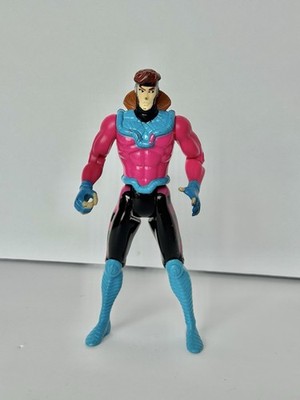 Marvel Figure - 1992 Power Kick Gambit - Toybiz Uncanny Xmen Comics 5 