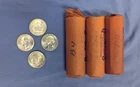 Ten 1964 Washington Quarters - 90 % Silver 25 Cents  from an uncirculated roll