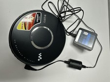 Sony Walkman D-EJ021 Tragbarer CD-Player, Schwarz