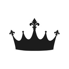 Crown Royal Queen Princess Vinyl Sticker Silhouette Decal