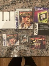 Indiana Jones And The Infernal Machine - Nintendo Gameboy Color GBC - 100% CIB!