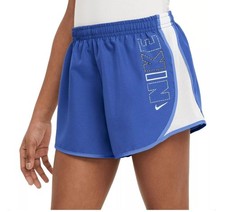 Nike Shorts Girls' Tempo Dri Fit Brief Lined Running Jogging Athletic 4 in Sz M