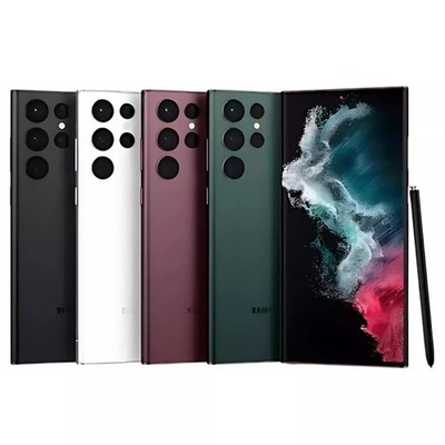 Neu Samsung Galaxy S22 Ultra 128GB/256GB/512GB SM-S908U Smartphone Ohne Vertrag