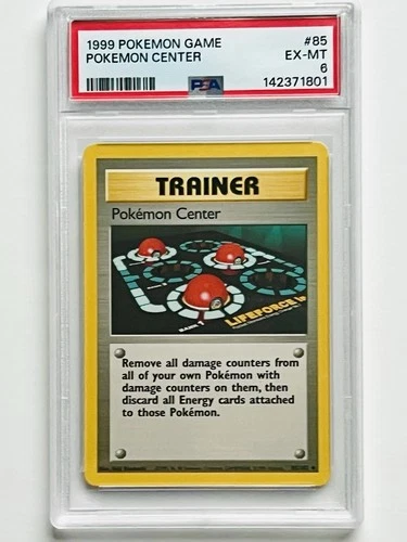 1999 POKEMON BASE SET UNLIMITED #85 POKEMON CENTER PSA 6 EX-MT EXCELLENT-MINT 🔥
