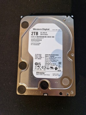 Western Digital Ultrastar DC HA210 2TB 3.5'' SATA Festplatte   Neu