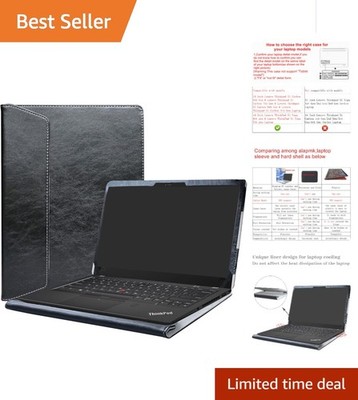 Elegant Anti-Slip Protective Case for Lenovo ThinkPad X1 Carbon & Yoga 14'' Black