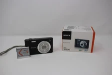 Sony Cyber-shot DSC-W800 20.1 MP 5x Optical Zoom Digital Camera Black w/Batt Box