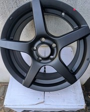 NEW Calibre 4x  AUDI VW SEAT SUBARU TOYOTA  15" ALLOY WHEELS MATT BLACK BOXED