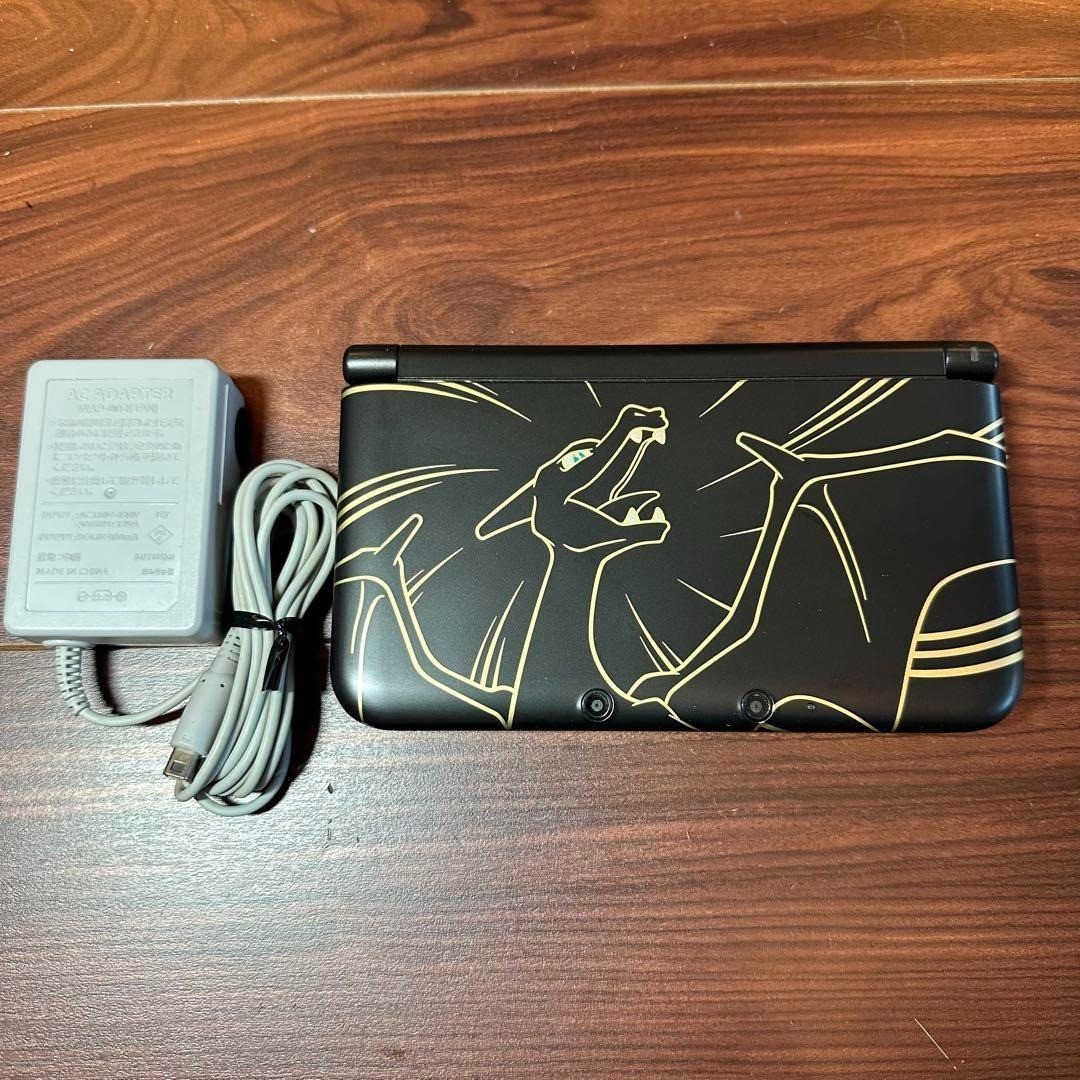 Nintendo 3DS LL Lizardon Edition Black Handheld System for sale