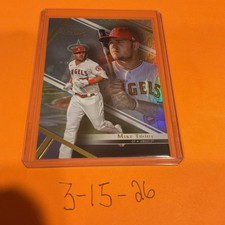 Mike Trout Topps Gold Label 2021 #52