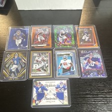  New York Giants NFL 8 Card Lot 