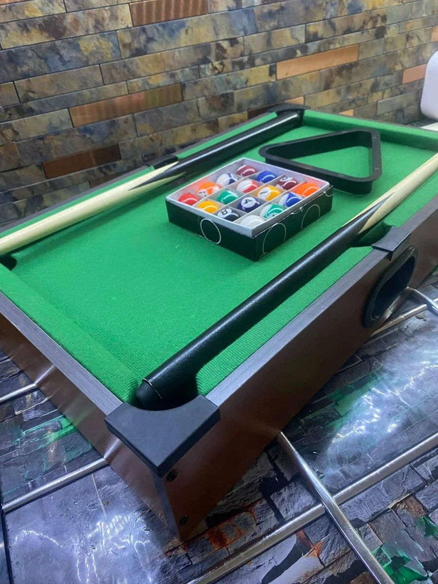 Jouet interactif - XVX - Mini table de billard - Multicolore - Accessoires complets - Sécurisée