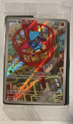 Pokemon Riolu Illustration Rare | Deutsch MEP DE 010 Promo | Sealed Near Mint