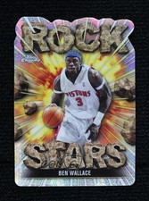 2025-26 Topps Chrome Rock Stars Ben Wallace #RS-14 HOF 1n1n