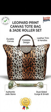 Leopard Print Tote Handbag New Without Tags