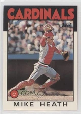 1986 Topps Traded Mike Heath #46T