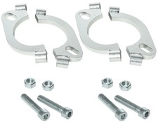 PALOZO 3 inch Split Flange Repair Kit, 2 Bolt 3"/76mm Exhaust Flange Flat Oval