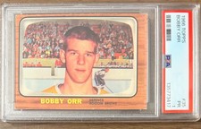 1966 Topps Hockey Complete Set – Including Bobby Orr Rookie (Graded) PSA 1