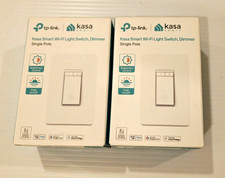 TP-LInk Kasa Smart Dimmer Switch HS220 (x2), 2.4GHz Wi-Fi