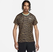 Nike Court Dri-fit Advantage 2 Tennis Shirt Men's Medium NWT 75 FD5322-010