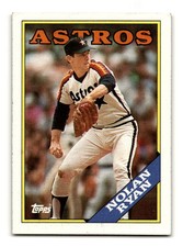 Nolan Ryan 1988 Topps #250 HOF Houston Astros NM-MINT
