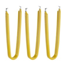 3Pcs IC Chip Extractor IC U Shape Puller Stainless Steel Insulated Grip, Yellow