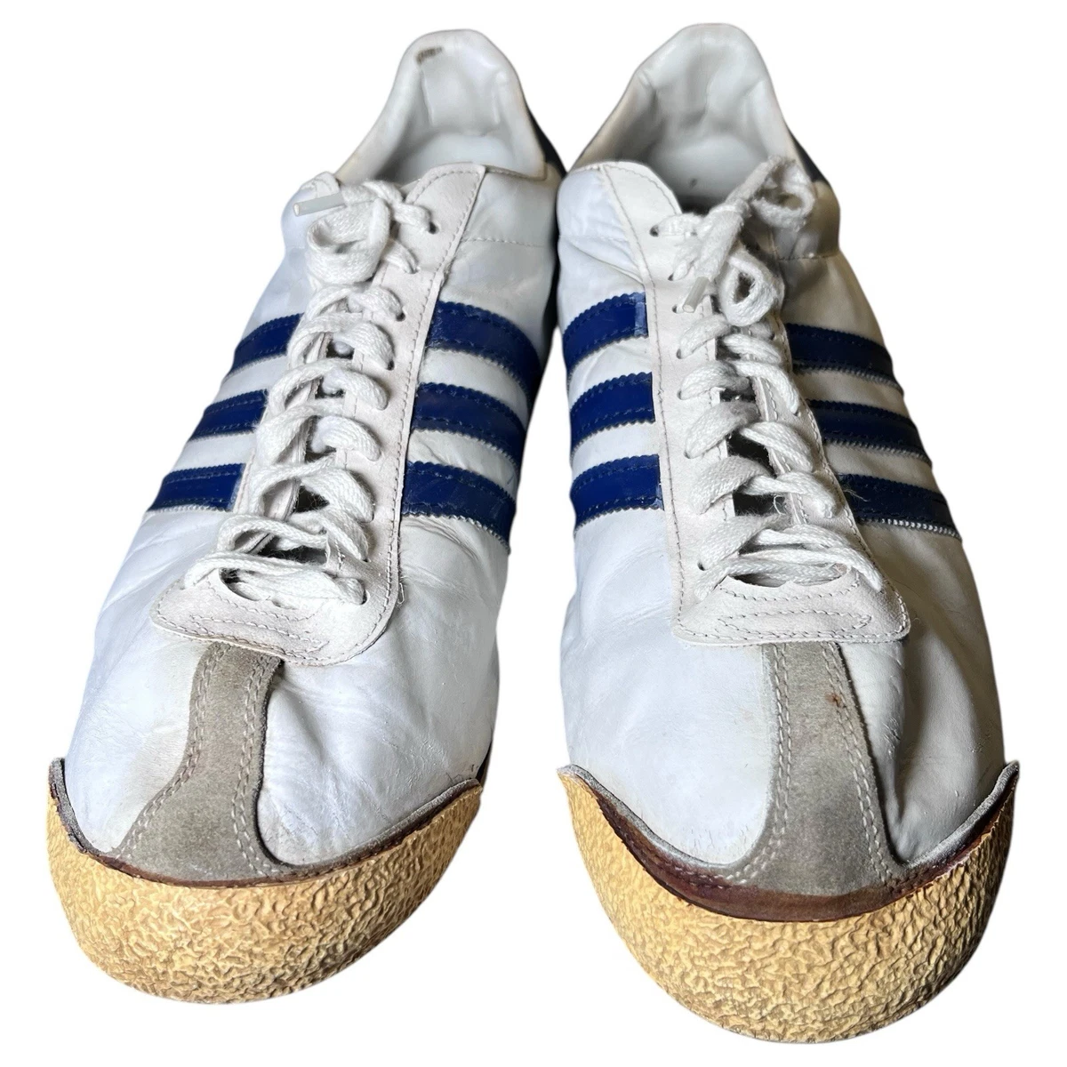 adidas gazelle silver green womens Vintage Adidas Rom Sneakers US 9.5 – dla dushy main image 1