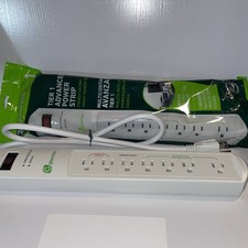 G7 2X Greenlite Tier 1 Advanced 7 Outlet Surge Protecting Power Strips Open