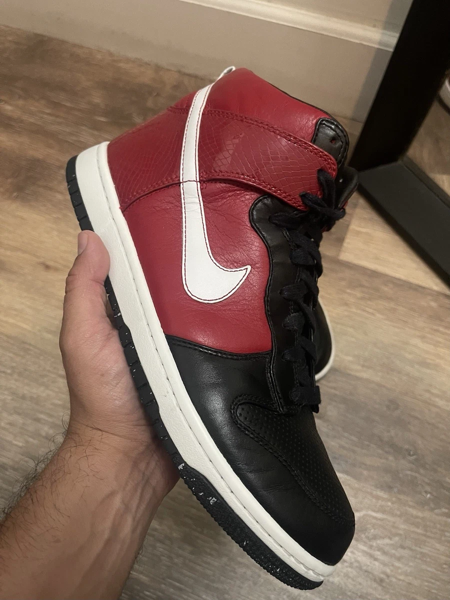 Nike Dunk High Supreme Red 2007 | eBay