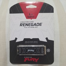 1TB Kingston FURY Renegade NVMe M.2 PCIe 4.0 SSD Desktop PC Notebook PlayStation