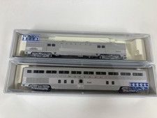 N SCALE KATO AT&SF 'EL CAPITAN' 2 CAR ADD-ON SET - SEE PICS/READ!!!