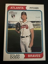 2023 Topps Heritage #650 Dylan Dodd Rookie Atlanta Braves