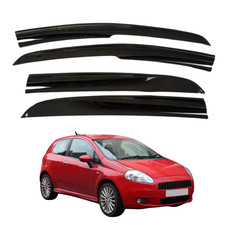 Fensterblende Lüftung Regenschutz Deflektor für Fiat Punto 2005-2016