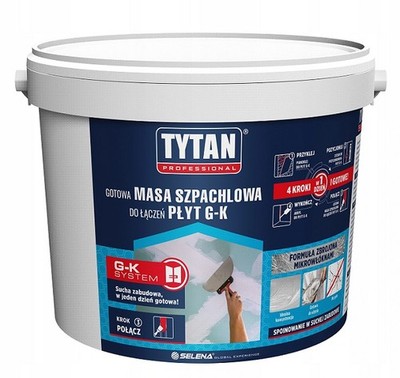 5902120191529 GOTOWA MASA SZPACHLOWA DO ŁĄCZEŃ PŁYT G-K 1.8KG BIAŁA TYTAN