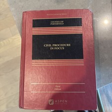 631-CIVIL PROCEDURE IN FOCUS 3rd 979888906062...