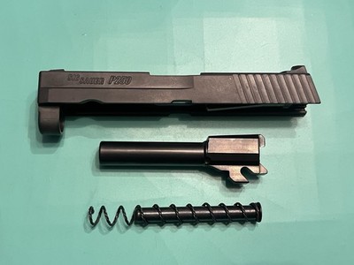 USED OEM SIG SAUER P250 COMPACT COMPLETE SLIDE BARREL GUIDE ROD .40 CAL 3.9 