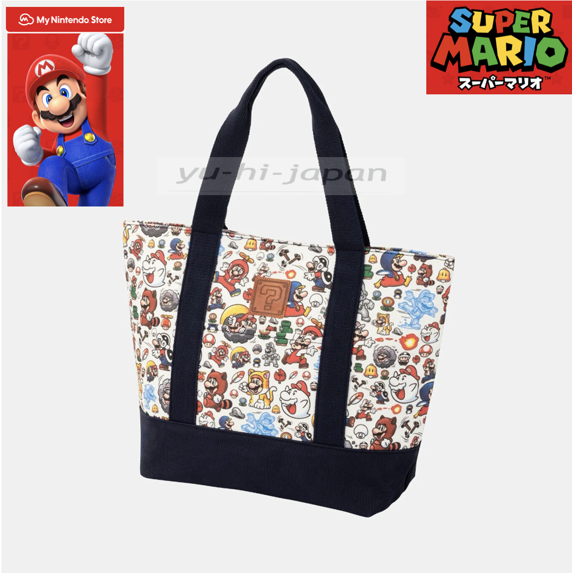 Nintendo Store Tokyo Osaka Kyoto Limited Tote Bag Super Mario