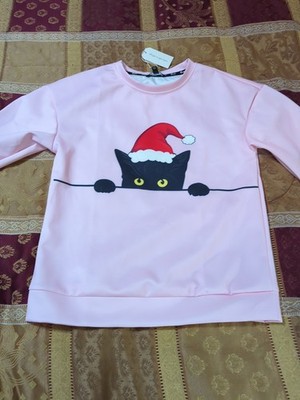 ShallWe Womens Long Sleeve  Shirt Size Small