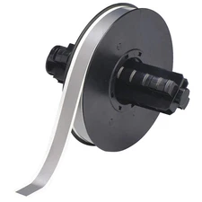 BRADY B30C-500-595-GY Tape,Gray,100 ft. L,1/2 In. W 6UMN2